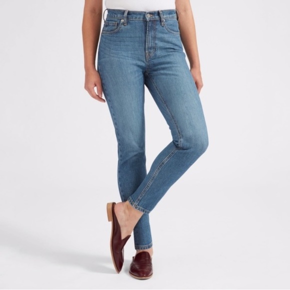 EVERLANE Highrise Skinny Ankle Jeans size 25 - Picture 1 of 10